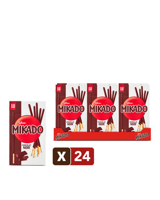 Mikado Pocket Noir 39gr - 24pcs