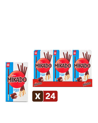 Lait de poche Mikado 39 g - 24 pièces