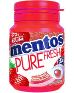 Mentos Gomme Pure Fraise - 6 pièces