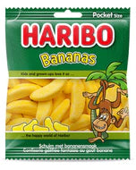 Bananes Haribo 70 g - 28 pièces