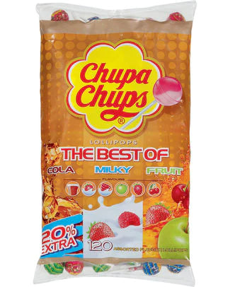 Sachet de Chupa Chups - 120 pièces
