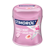Stimorol Bubble Mint en bouteille - 6 pièces