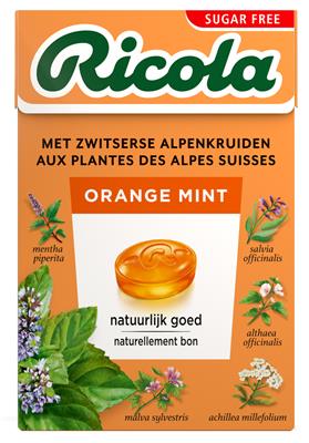 Ricola Orange Menthe 50 g x 20 pièces