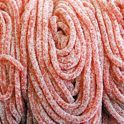 Lollywood Lacets Citriques Fraise - 1kg