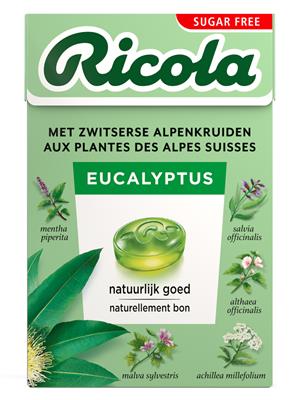 Ricola Eucalyptus 50 g x 20 pièces