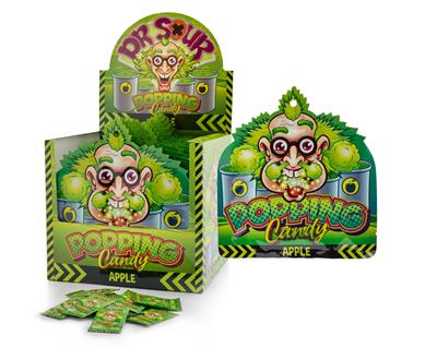Dr. Sour Popping Candy Pomme 15gr