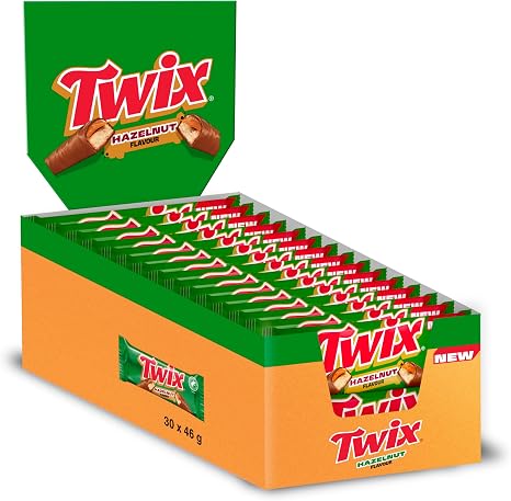 Twix Noisette Extra 75g x 24