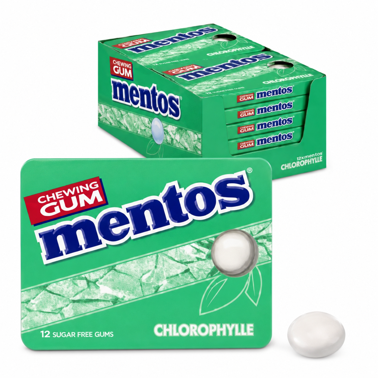 Mentos Tabs Chlorophylle - 12pcs