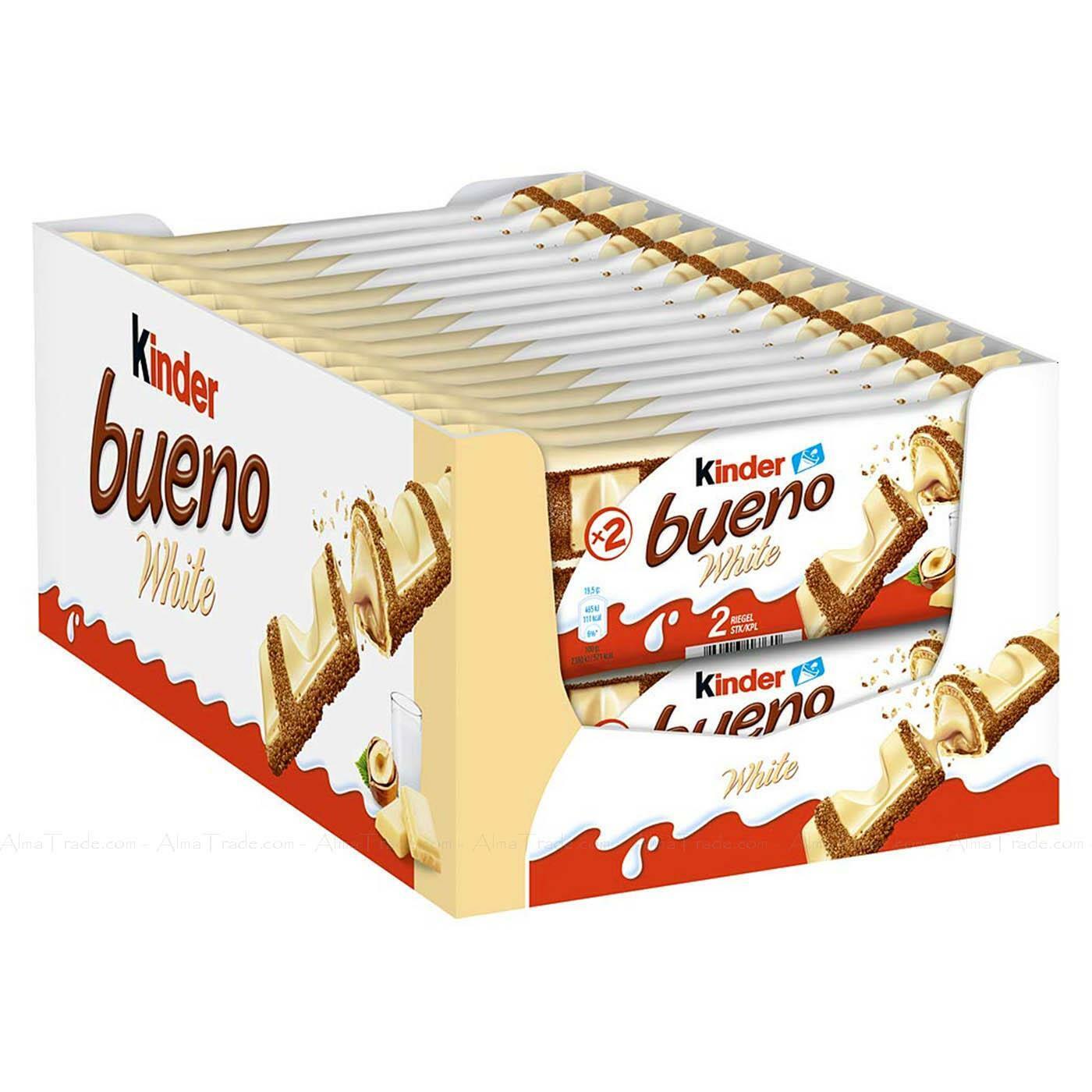 Kinder Bueno Blanc - 30 pièces