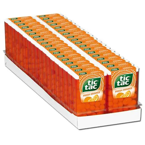 Tic Tac T1 Orange - 36 Pièces