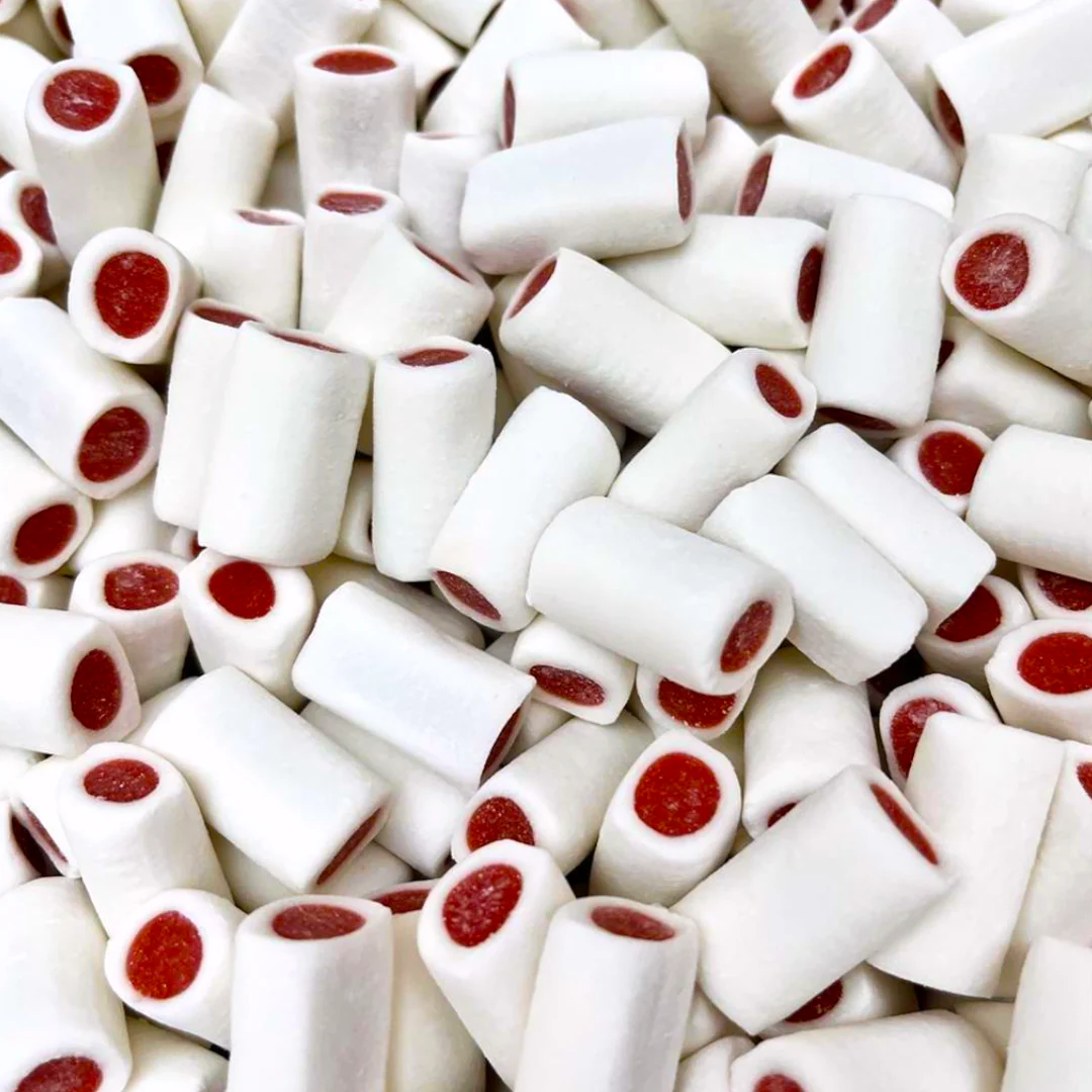 Lollywood Bâtons Fraise Blanc 1 Kg
