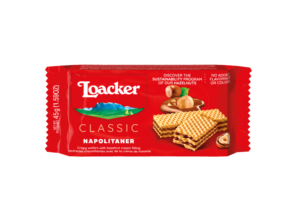 Loacker Napolitain 45gr - 25pcs