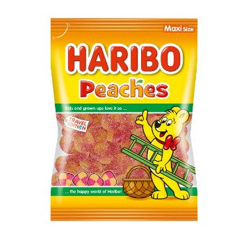 Haribo Pêches Heureuses 75 g - 28 pièces