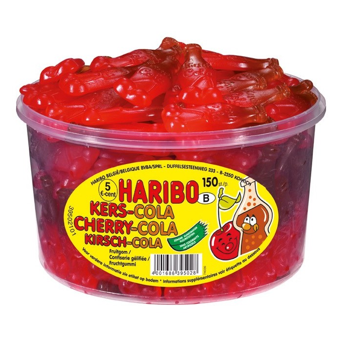 Haribo Tubo Cherry Cola - 1,35 kg