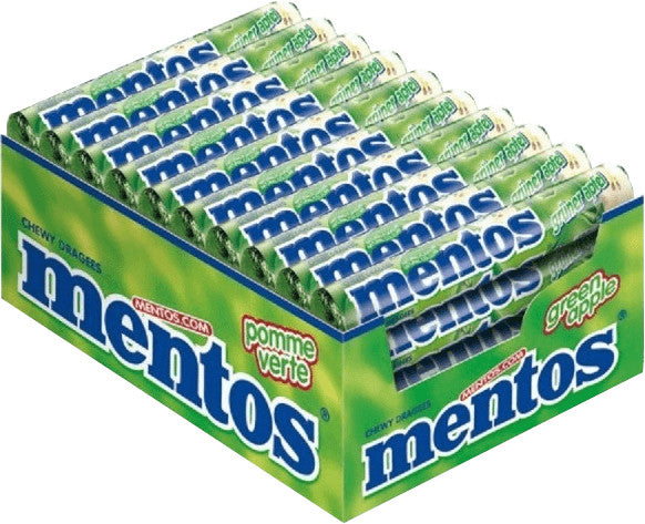 Mentos Roll Pomme - 40 pièces
