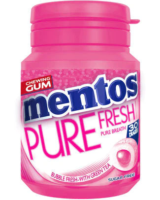 Mentos Gum Pure Bubble - 6pcs