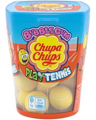 Chupa Chups Bubblegum Jouer au Tennis 90g