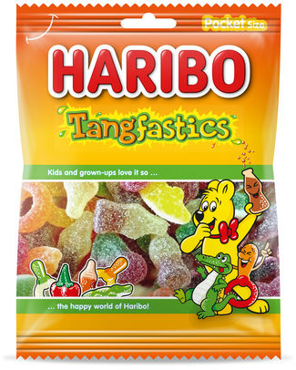 Haribo Tangfastics 75 g - 28 pièces