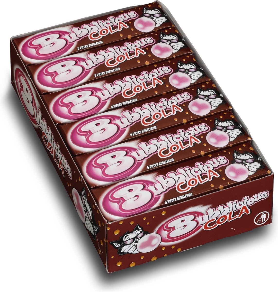 Cola Bubblicious - 18 pièces