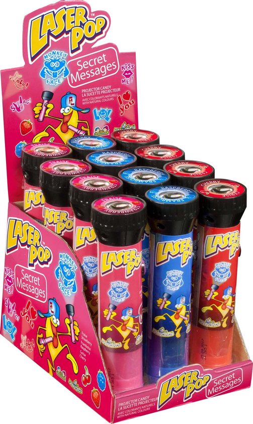 Laser Pop Licorne - 12 pièces