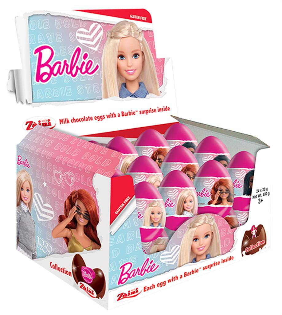 Zaini Oeufs Barbie - 24pcs