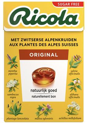 Ricola Original sans sucre 50gr x 20pcs