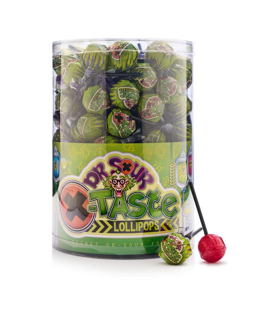 Dr. Sour Lollipops X Taste 14g