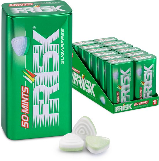 Frisk XL Menthe verte - 12 pièces