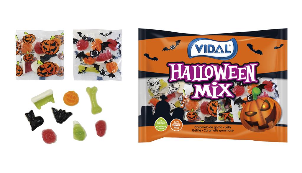 Vidal  Halloween Mix Bag 10x40g