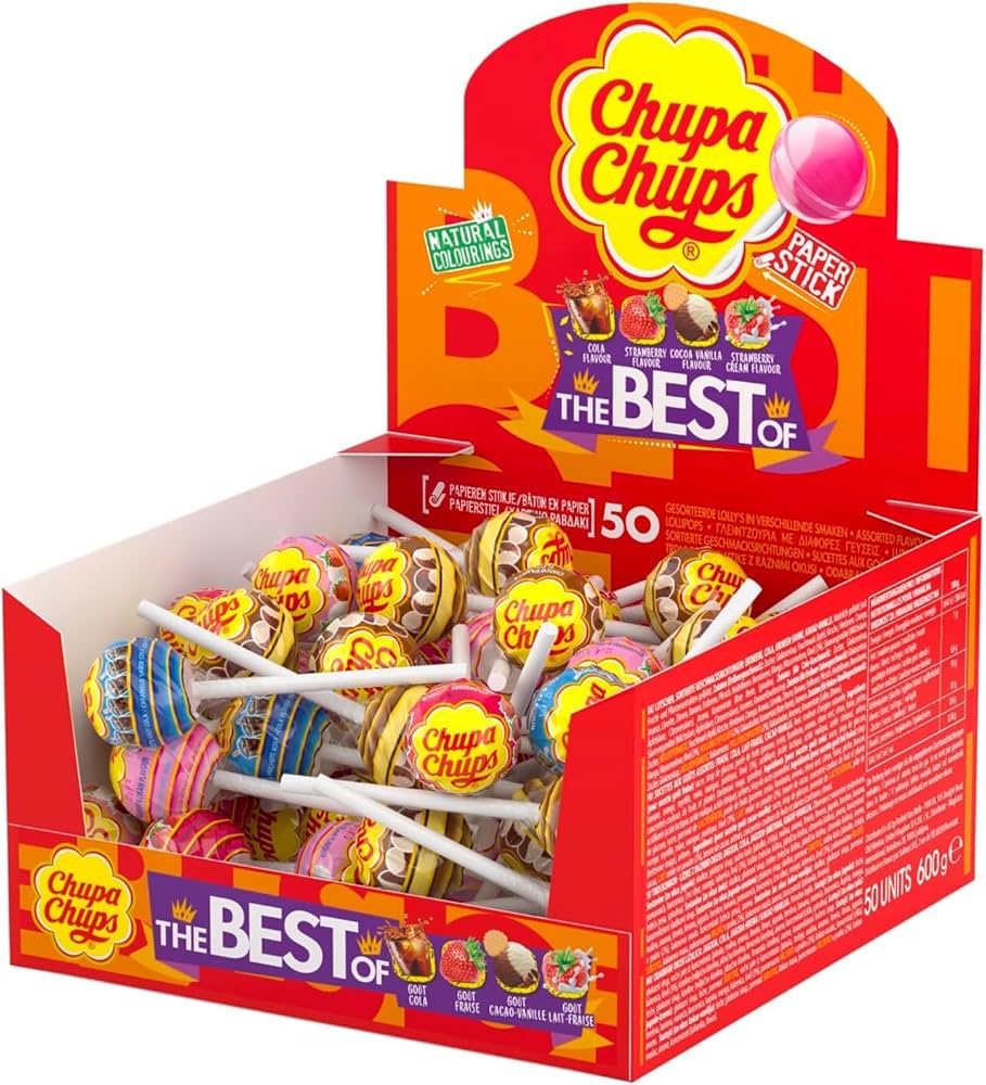 Chupa Chups Best of Lolly 50pcs