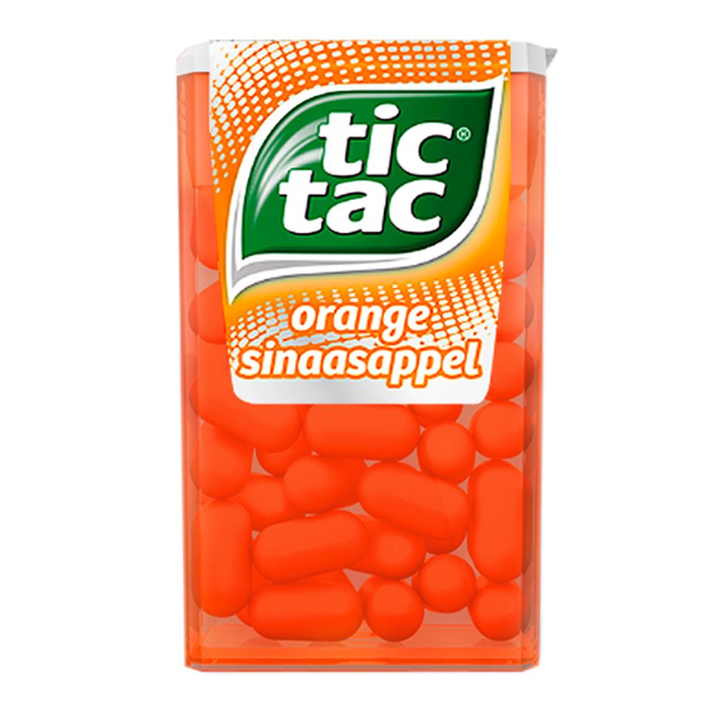 Tic Tac T1 Orange - 36 Pièces