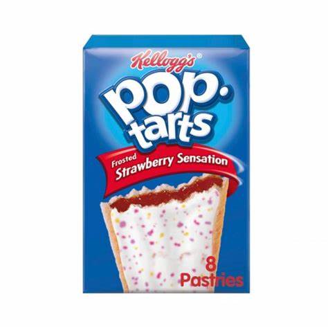 Kellogg's Pop Tarts Fraise (DLC: 07/11)