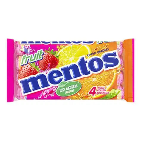 Mentos 4 Pack ( goût aléatoire )