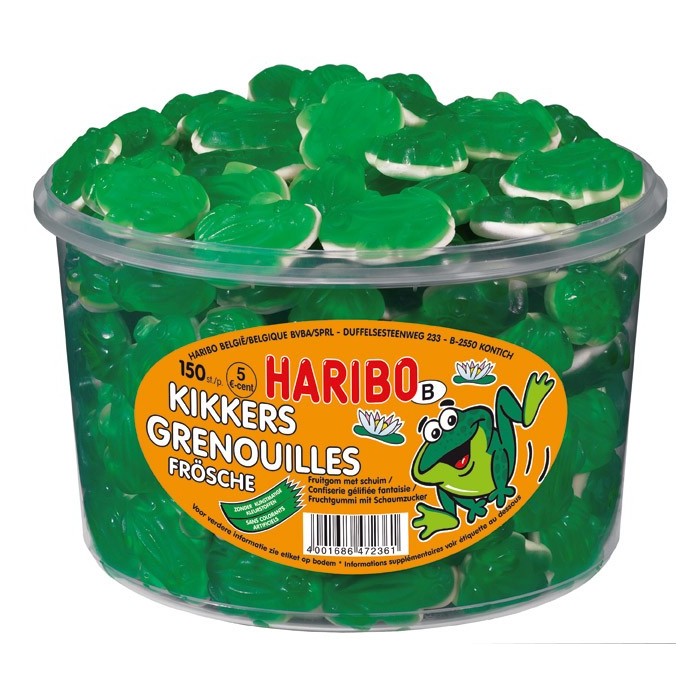 Haribo Tubo Grenouilles - 1,35kg