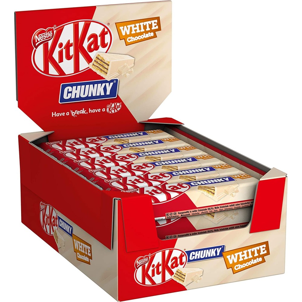 Kit Kat Chunky Blanc - 24 pièces