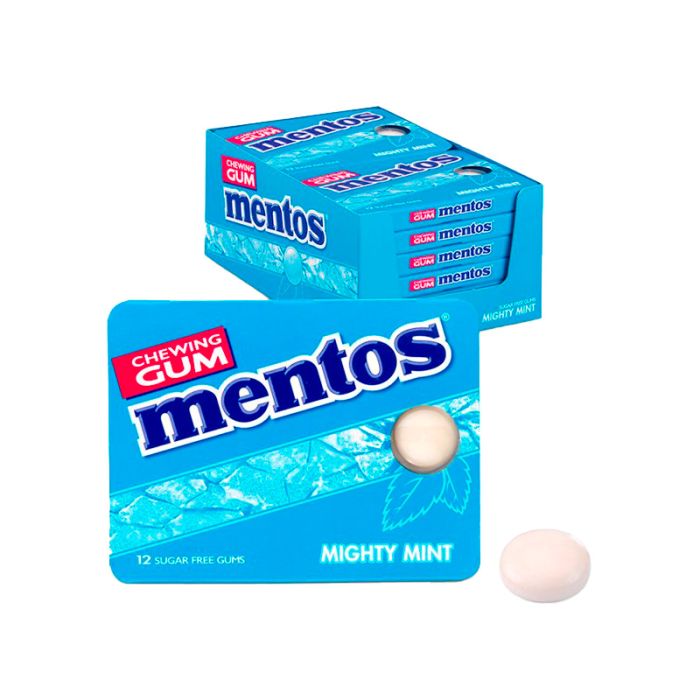 Mentos Tabs Menthe Puissante - 12pcs