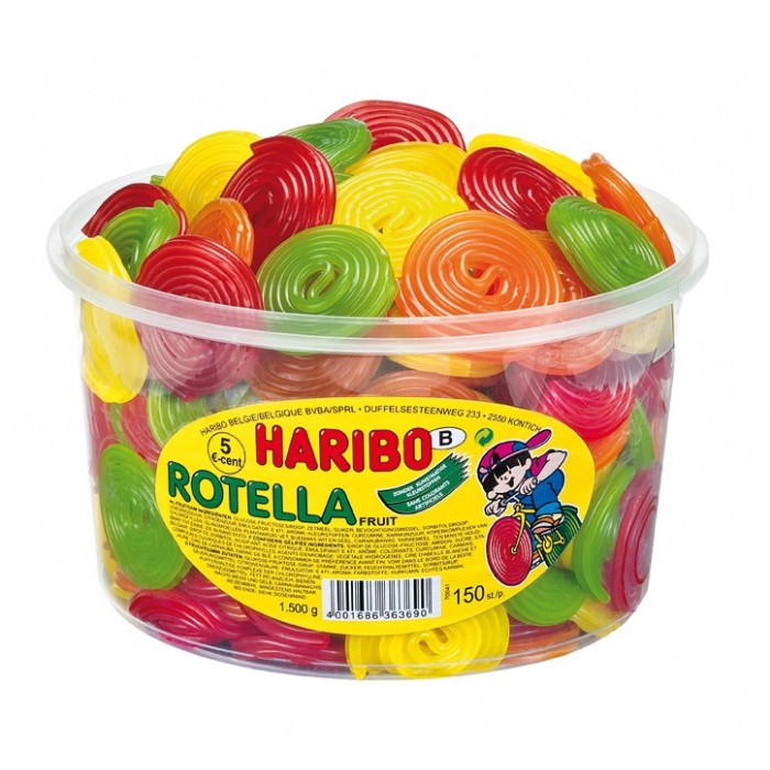 Haribo Tubo Rotella - 1,35 kg